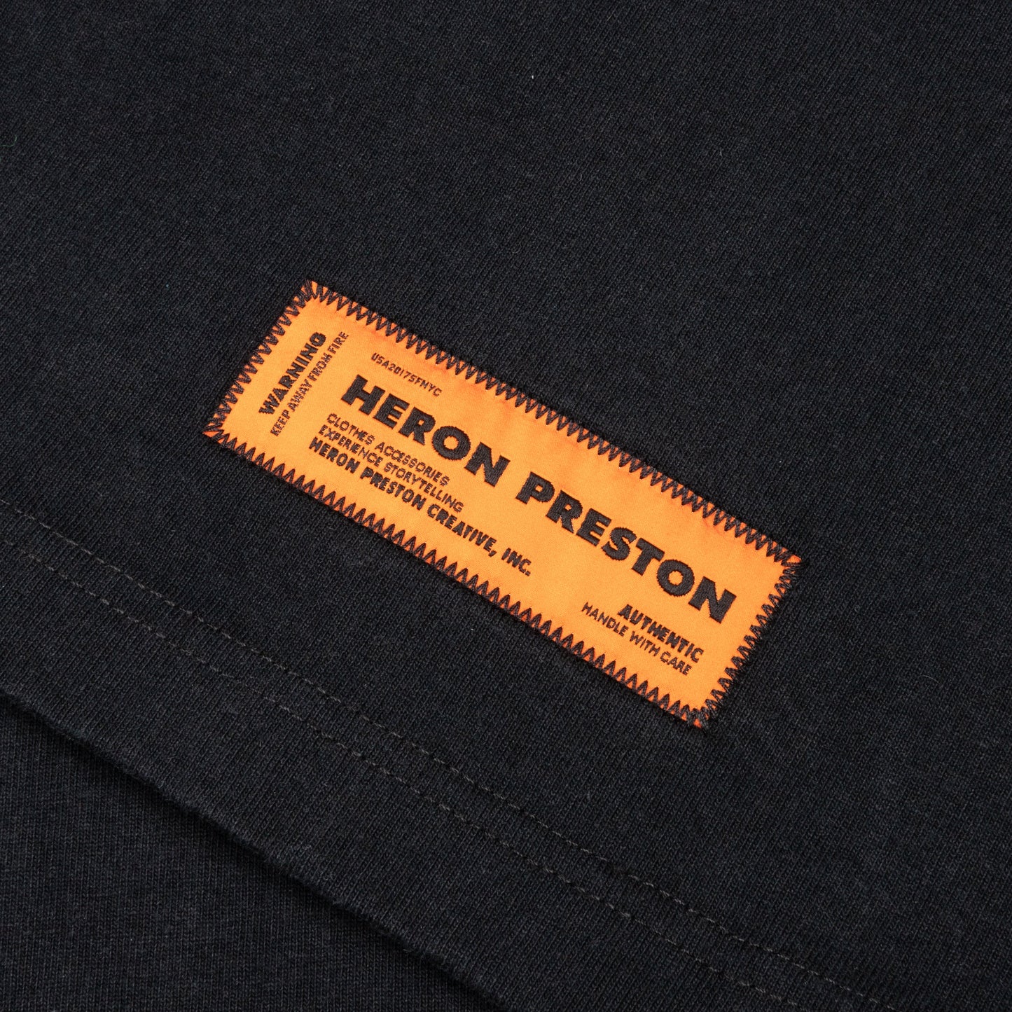 S/S T-Shirt ES OS Herons - Black/Yellow
