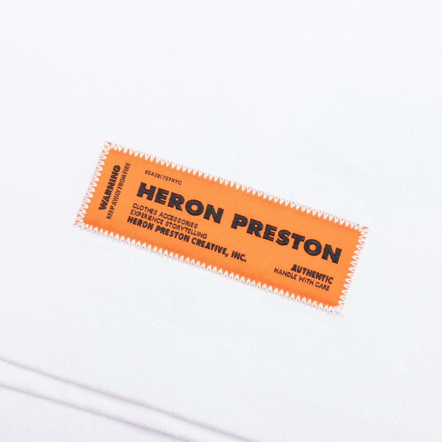S/S T-Shirt ES OS Herons - White/Yellow