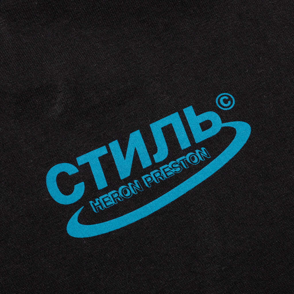 S/S T-Shirt ES OS Herons Litho - Black/Blue