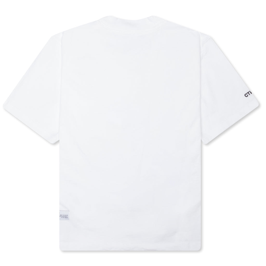 S/S Turtleneck CTNMB - White/Black