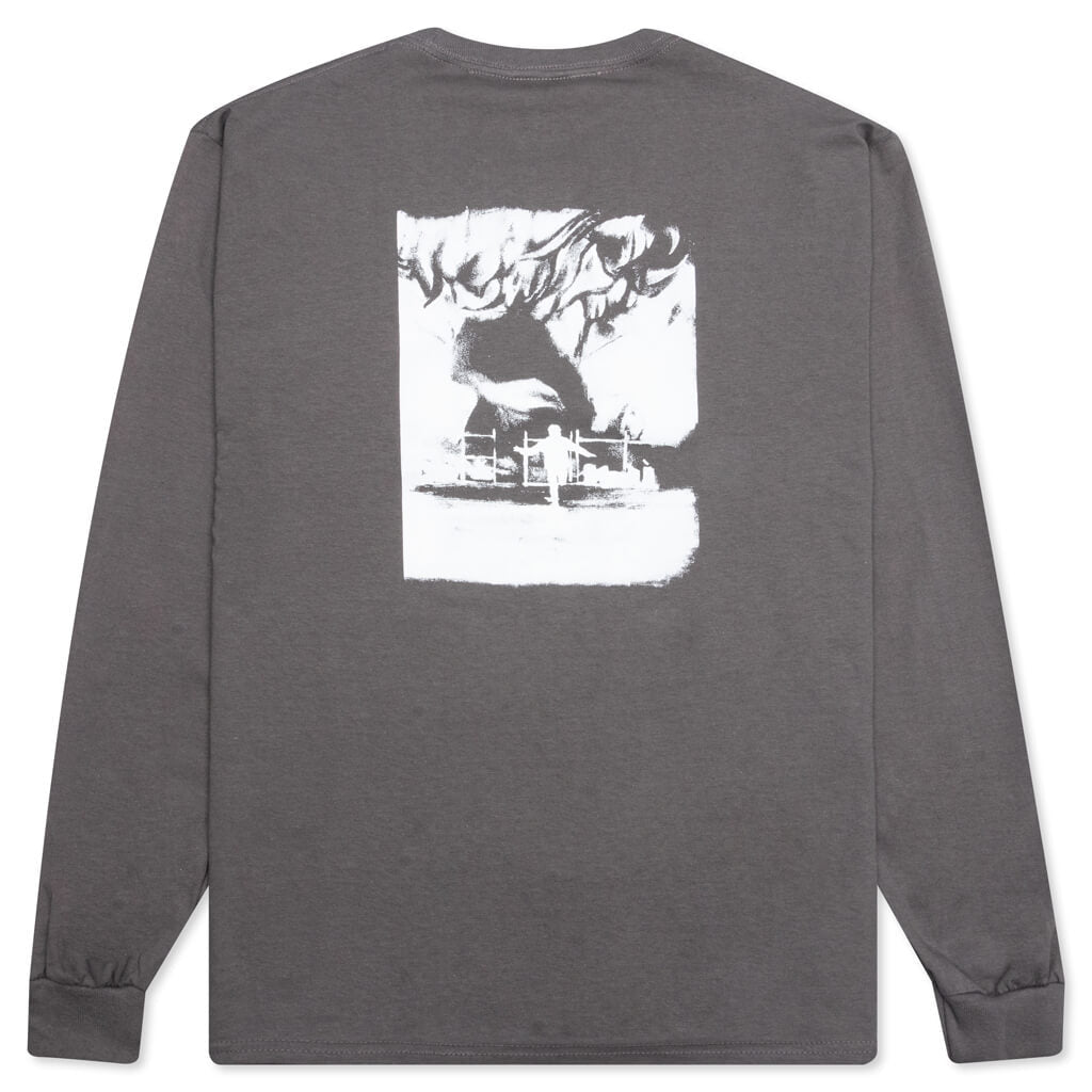 Allens Inferno L/S Tee - Charcoal