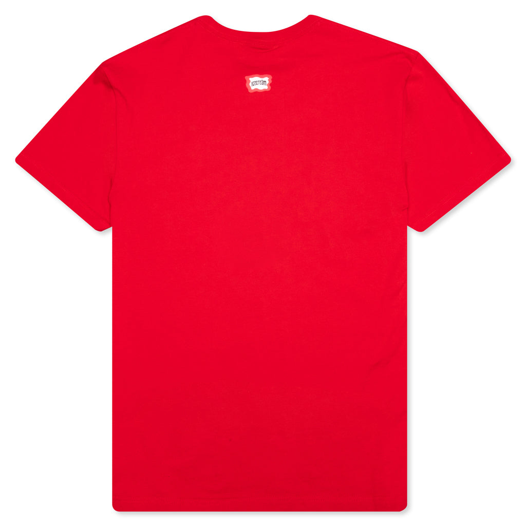 Camo S/S Tee - Tango Red