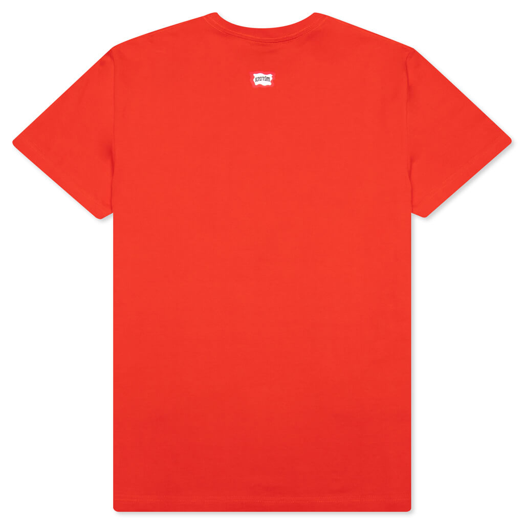 Fossil Fuel S/S Tee - Fiery Red