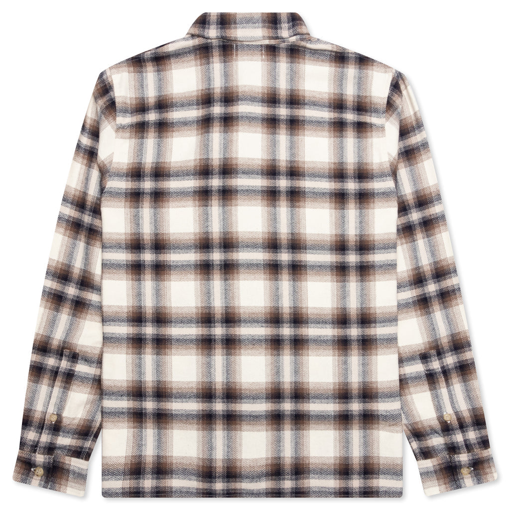 Sly Cotton Straight Hem - Natural x Navy