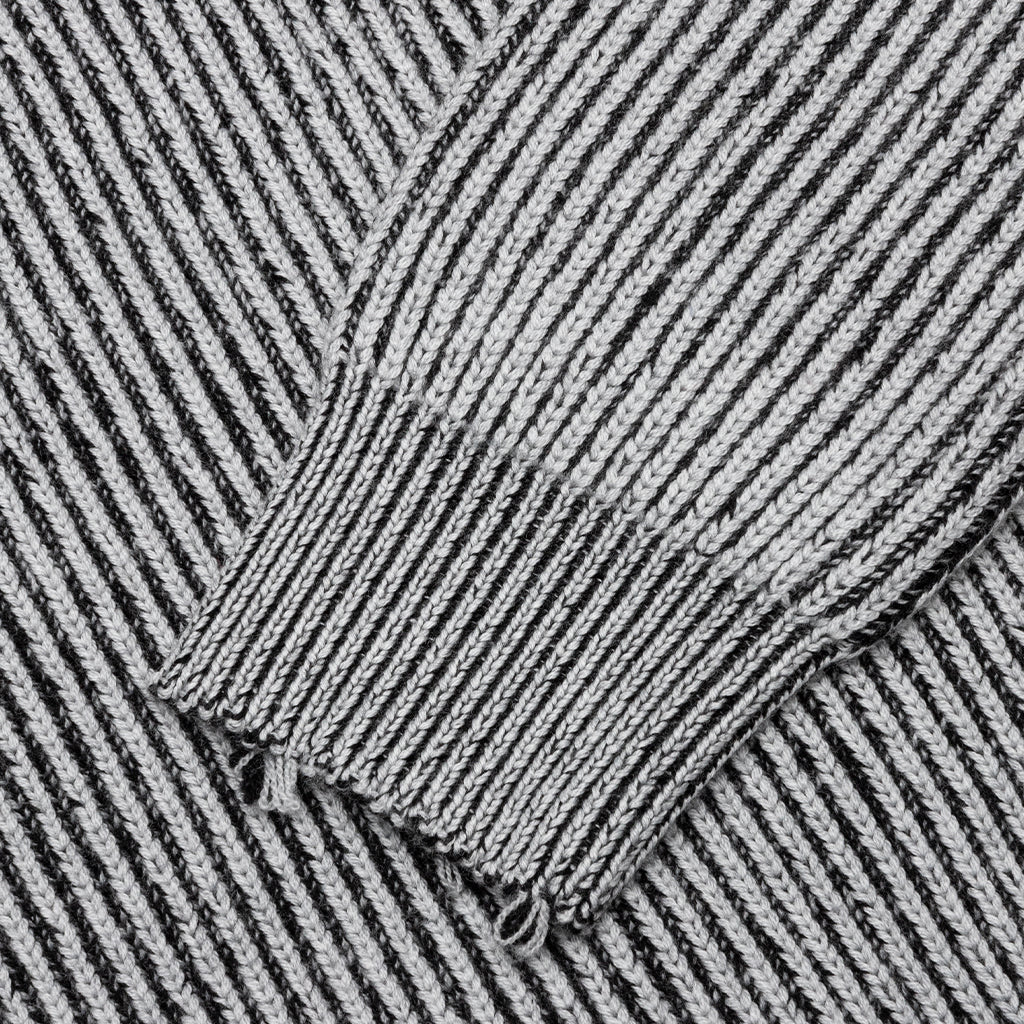 Structure Wool Knit Cardigan - Ash