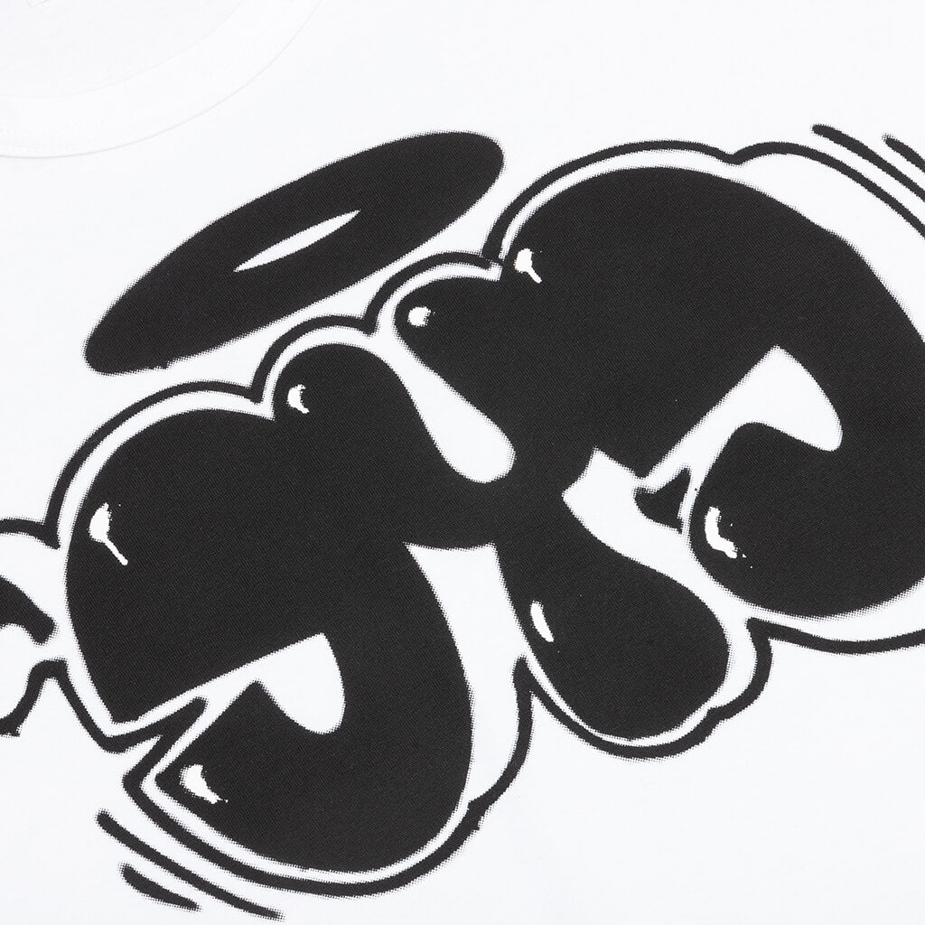 Disc T-Shirt - White/Black