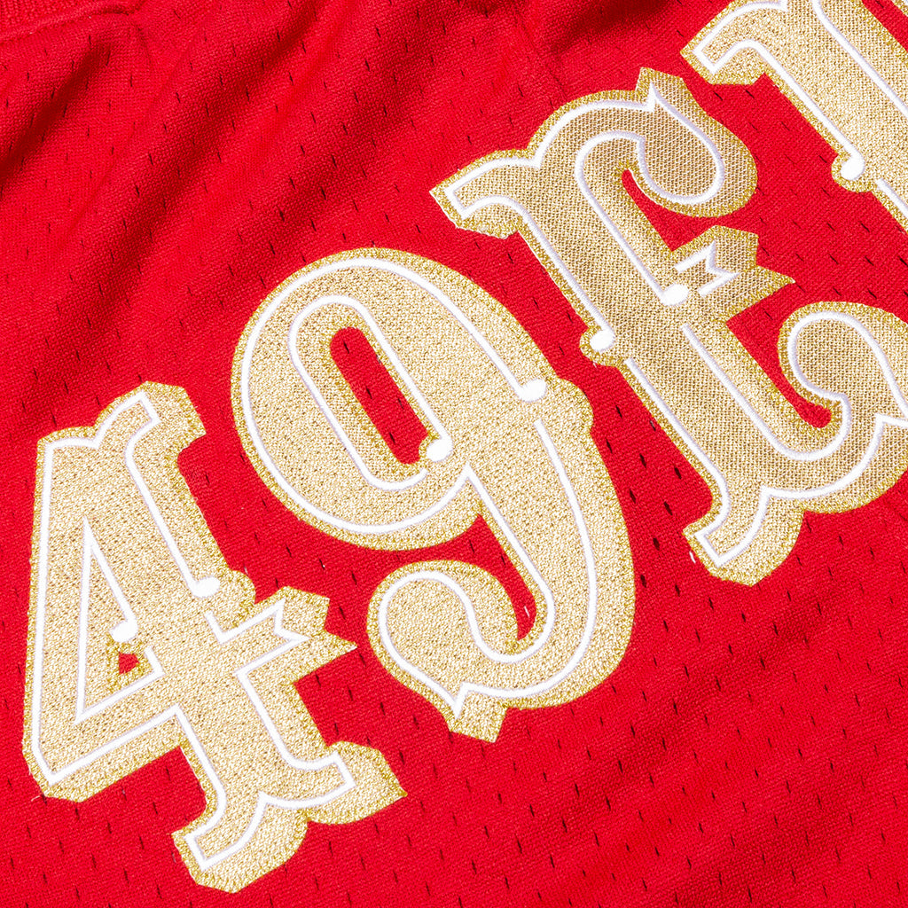 NFL Cali Gold Rush 49ers Short - Red