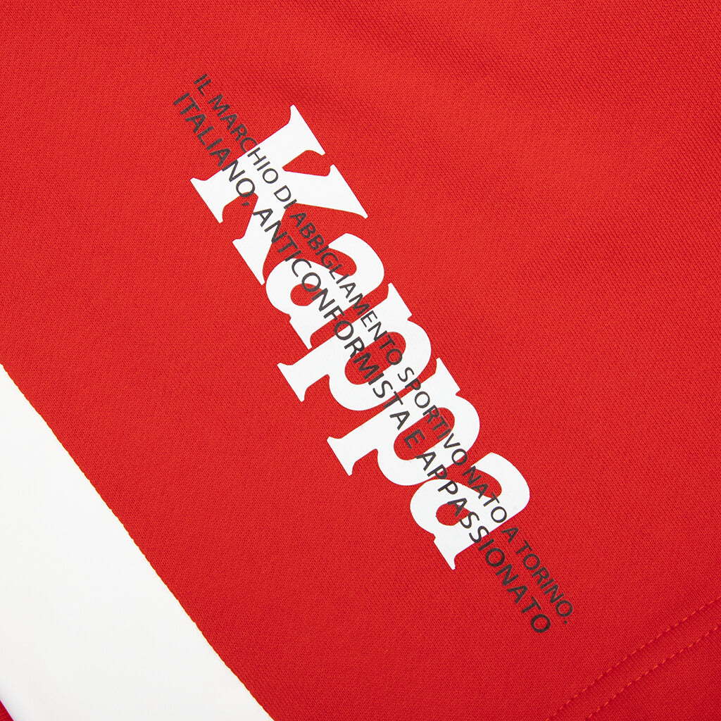Authentic HB Eloss Short - Red/White
