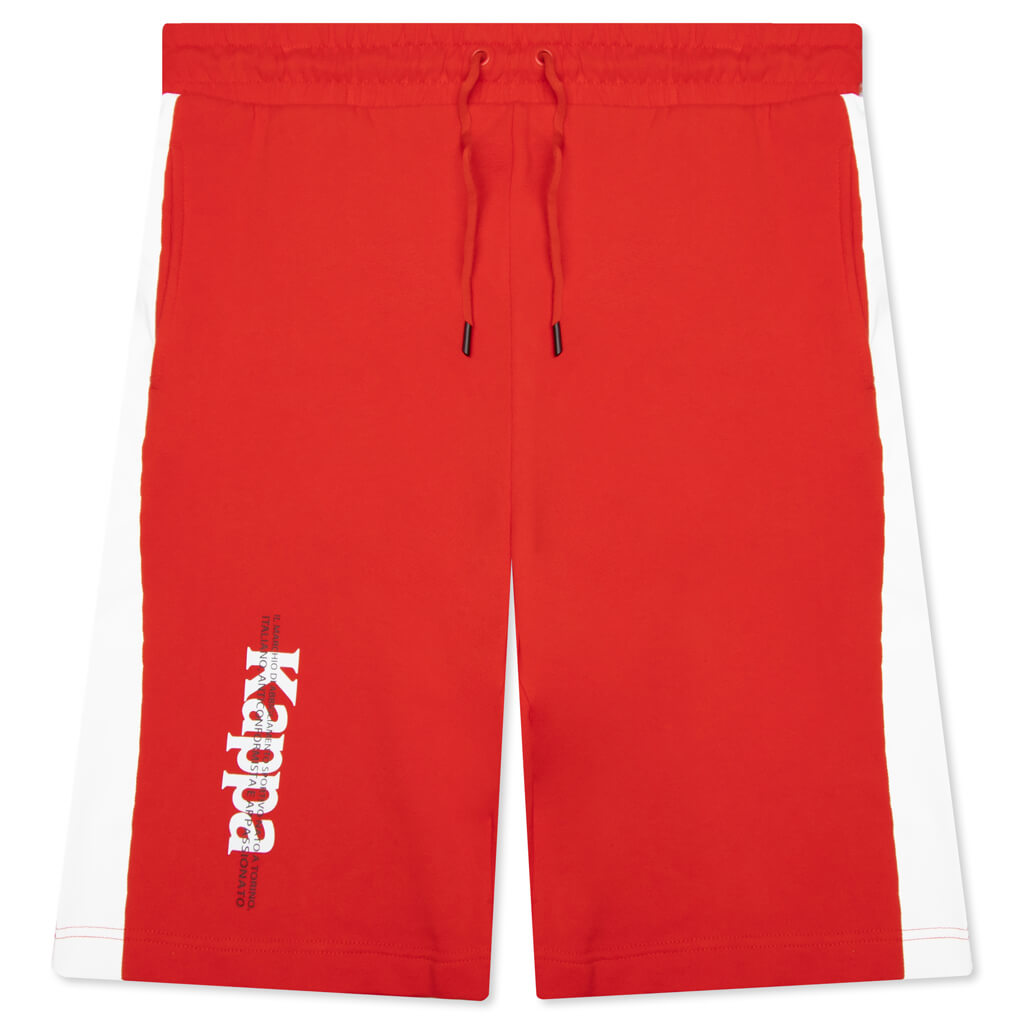 Authentic HB Eloss Short - Red/White