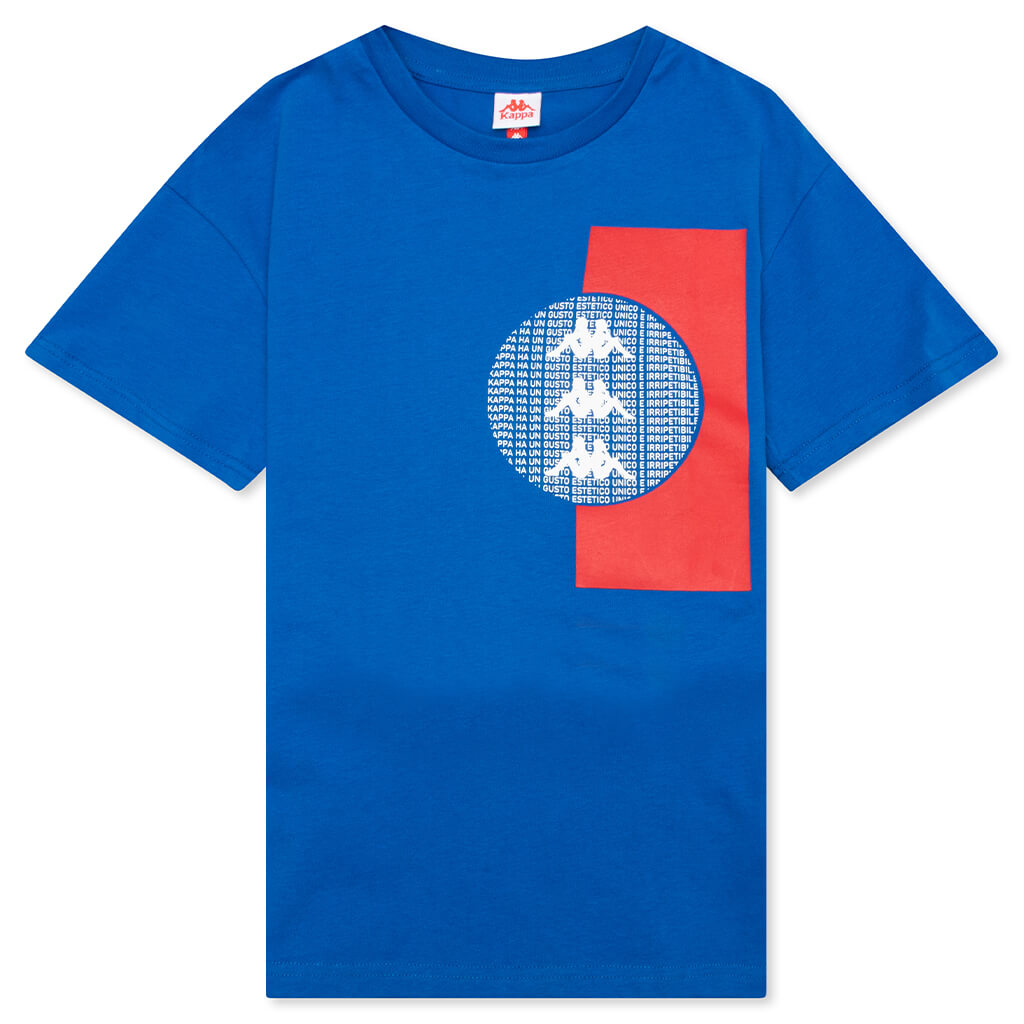Kid's Authentic HB Eliks T-Shirt - Royal Blue/Red