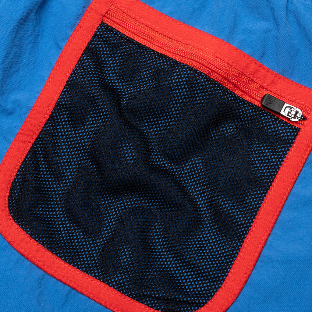 Kid's Authentic HB Ethan Swim Short - Royal Blue/Red