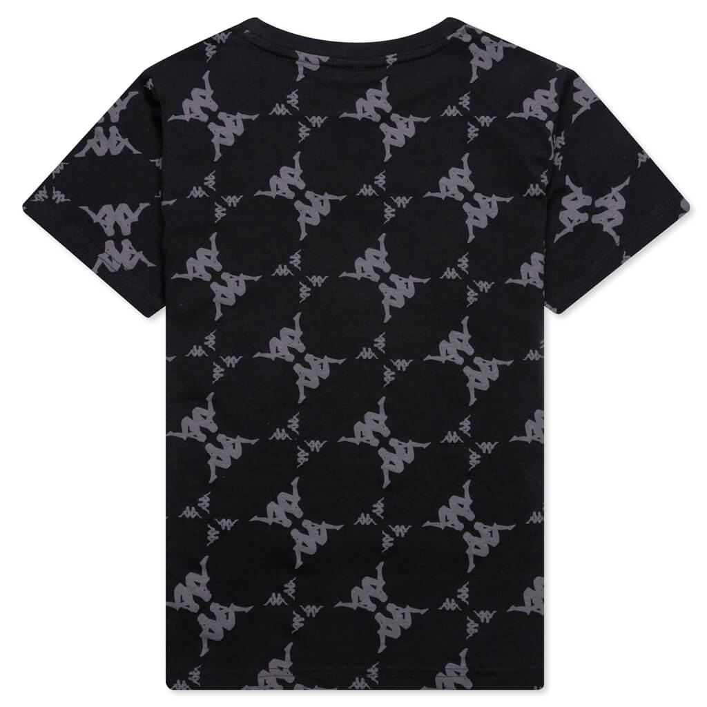 Kids Authentic Ebit T-Shirt - Black/Grey