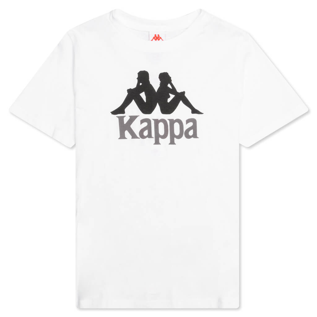Kids Authentic Estessi T-Shirt - White/Black