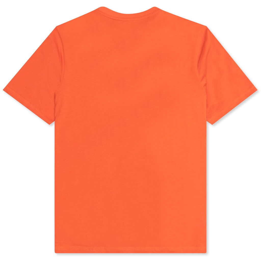 Logo Caferok T-Shirt - Orange Smutty