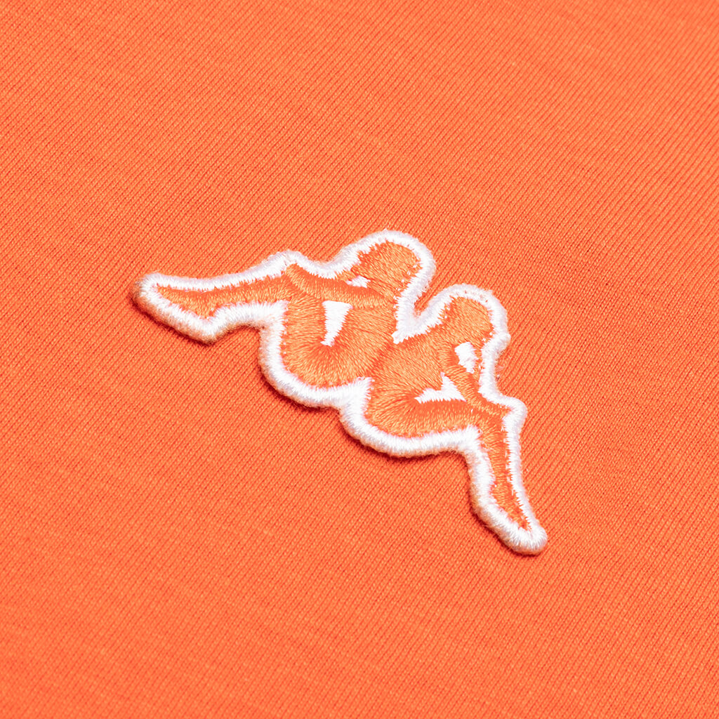 Logo Caferok T-Shirt - Orange Smutty