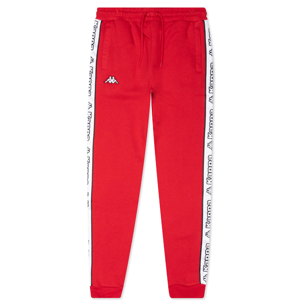 Logo Tape Anira Sweatpants - Red/White