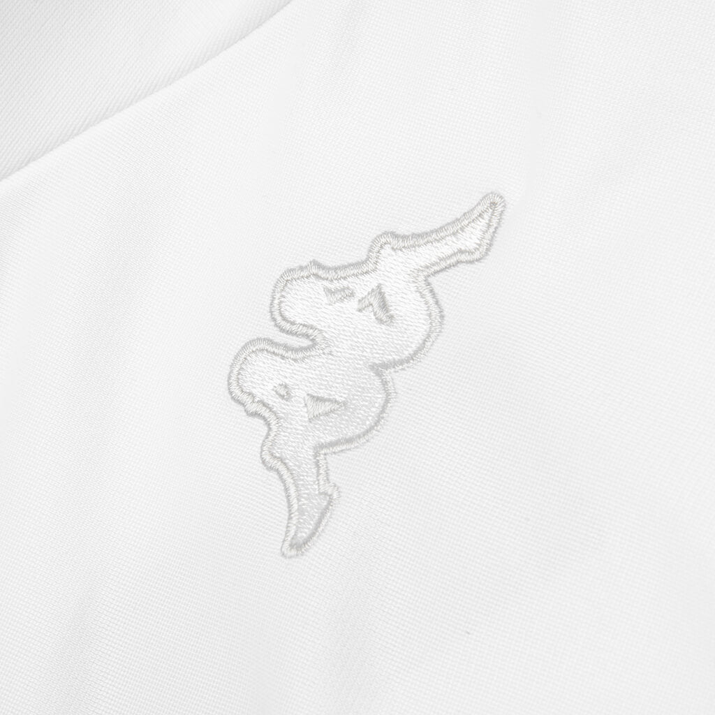 Logo Tape Artem 2 Track Jacket - White/Grey Vapor