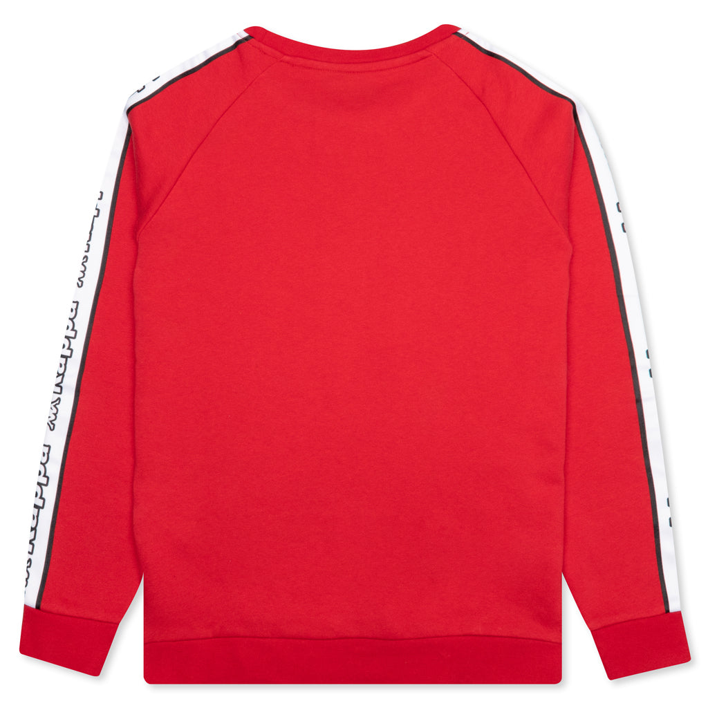 Logo Tape Ateri Sweatshirt - Red/White