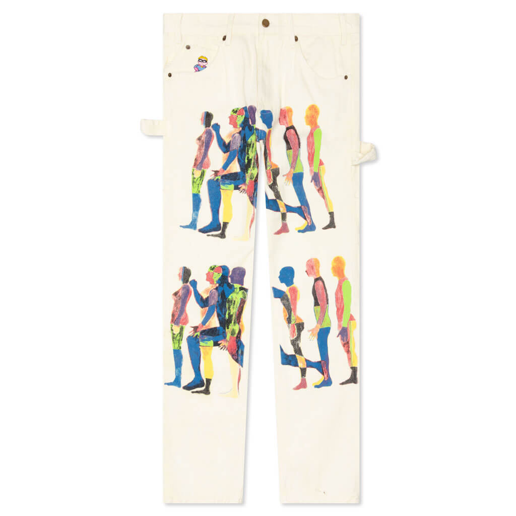 Running Cargo Trousers - White