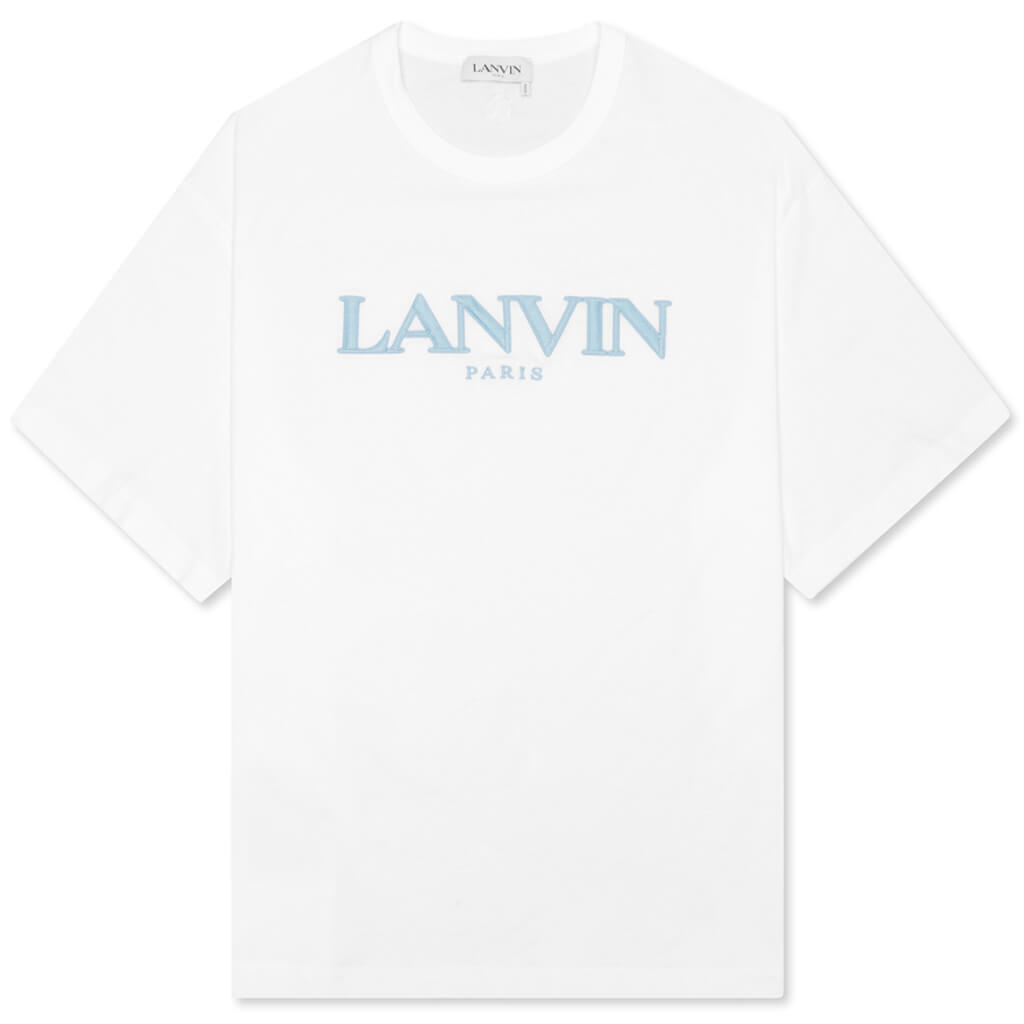 Paris Embroidered T-Shirt - Optic White