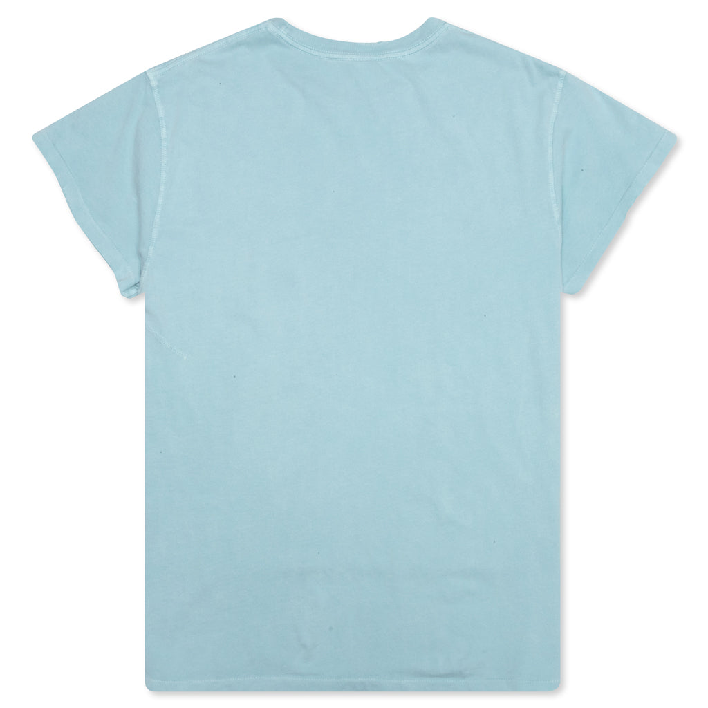 Led Zeppelin 1977 North American Tour Crew Tee - Blue Haze