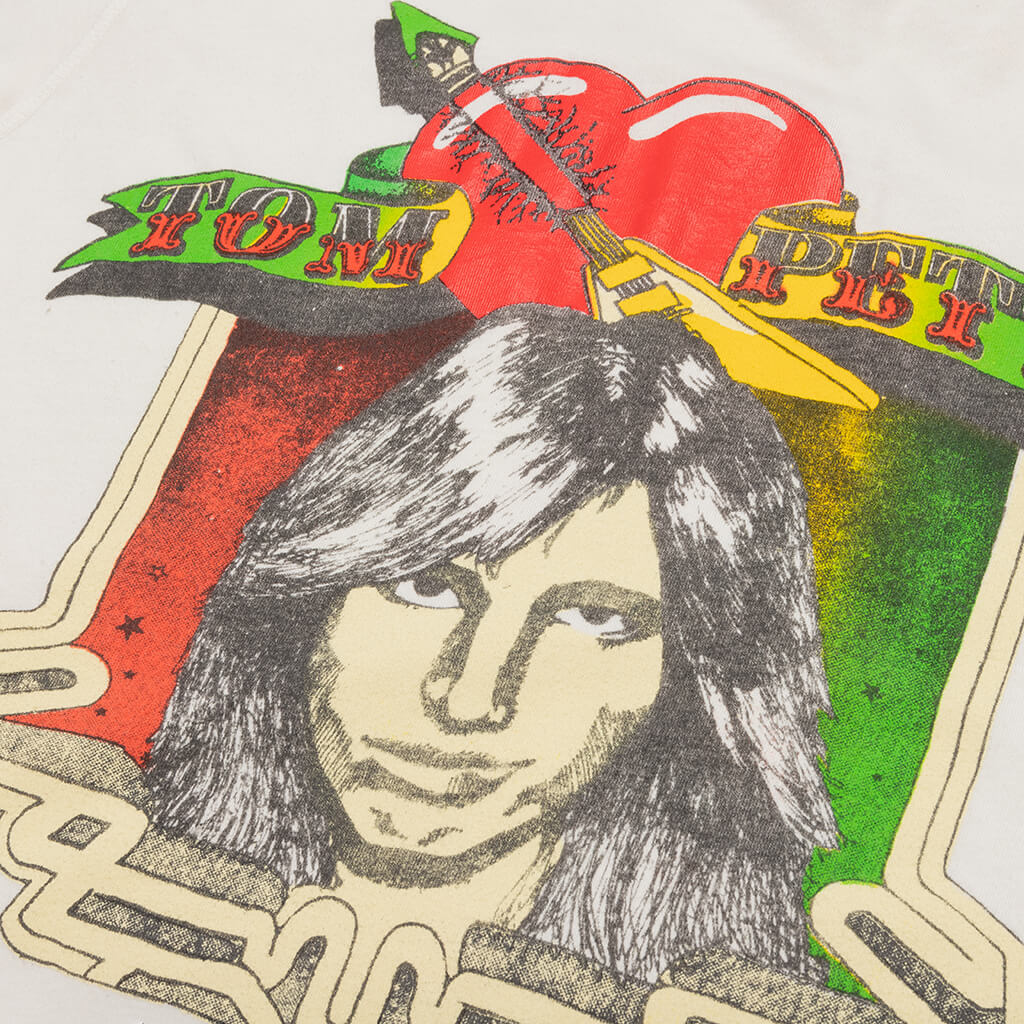 Tom Petty 1980 Tour Crew Tee - Off-White