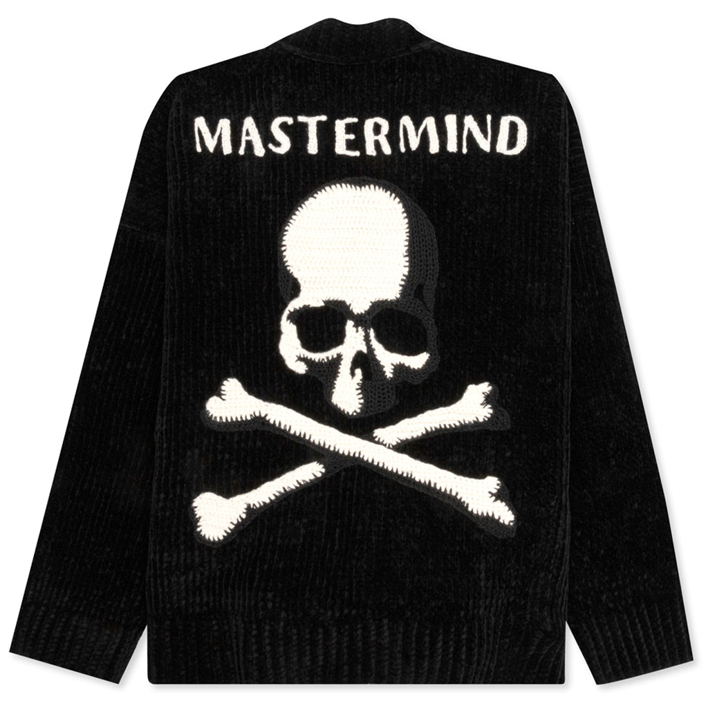 Cashmere Kntted Cardigan - Black