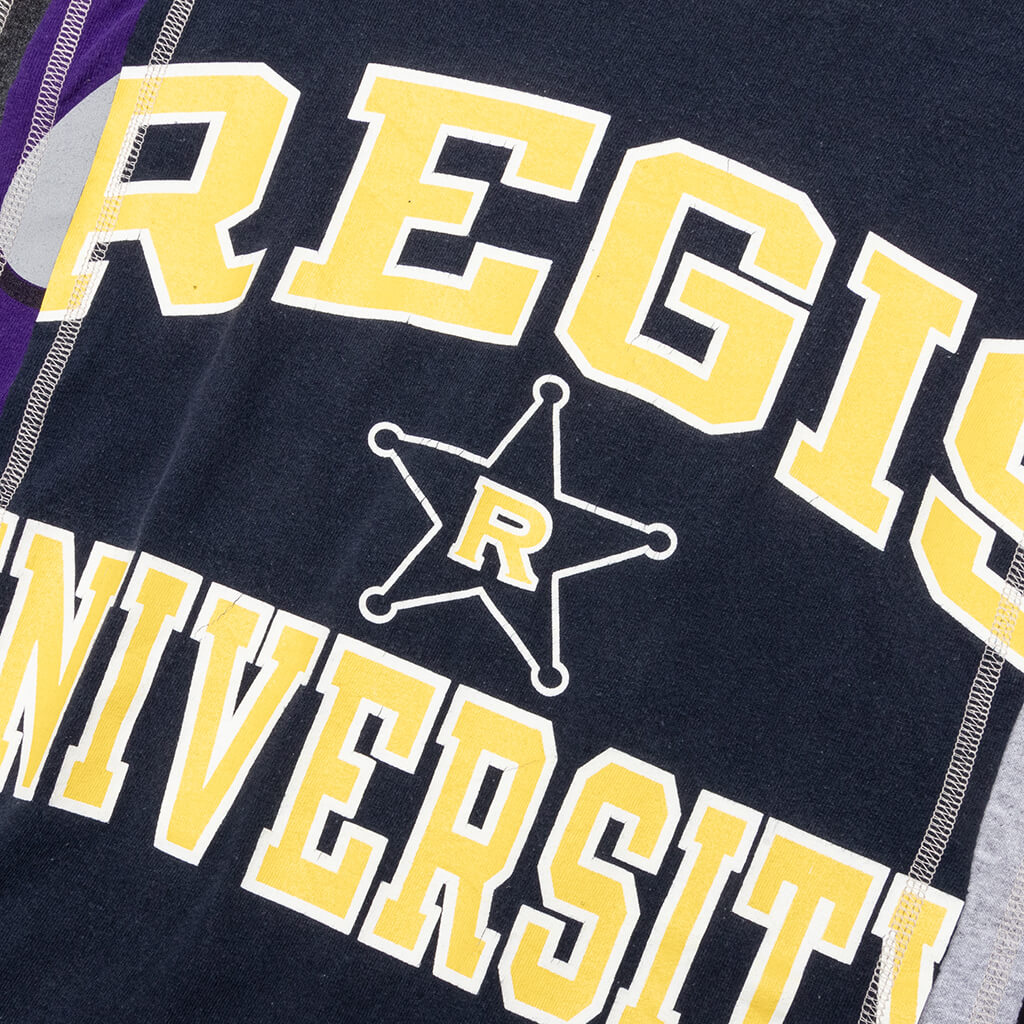College 7 Cuts S/S Tee - Navy Regis