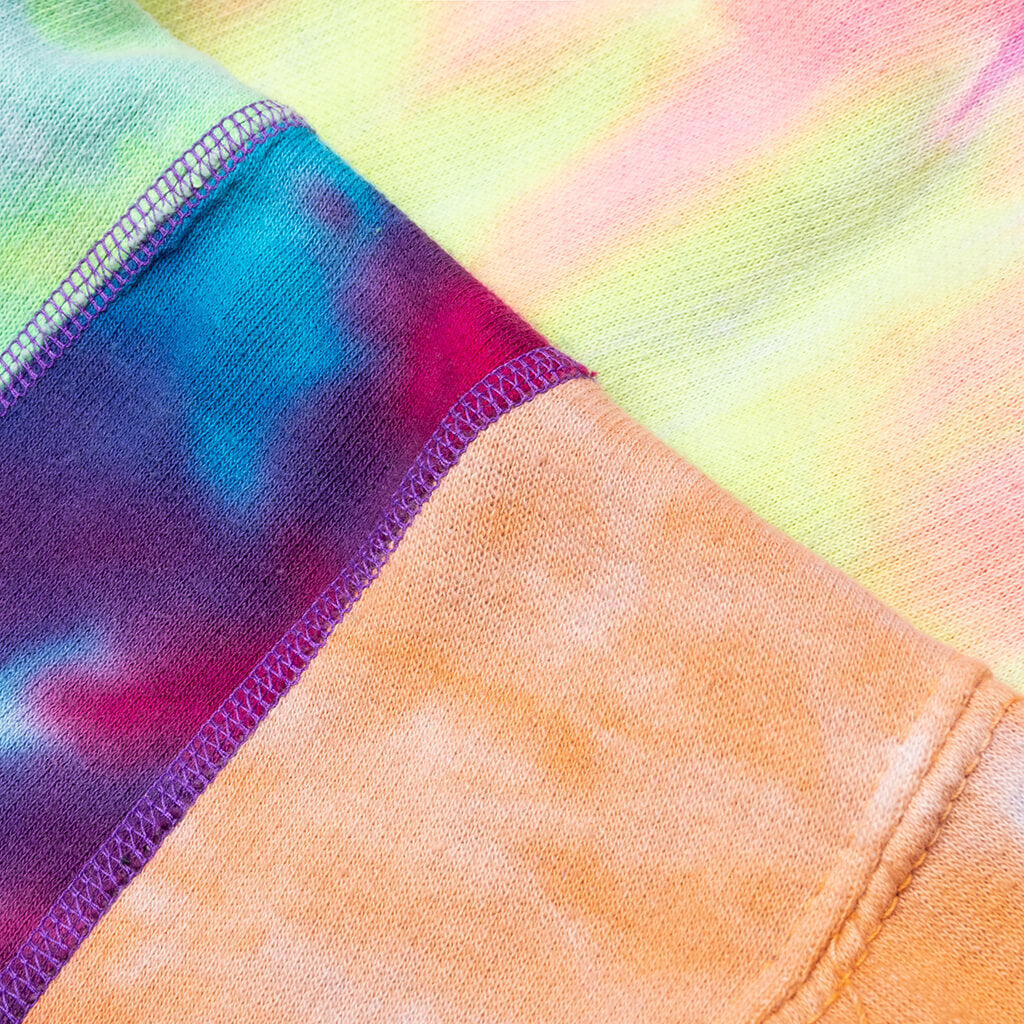 Tie Dye 5 Cuts Hoodie - Assorted