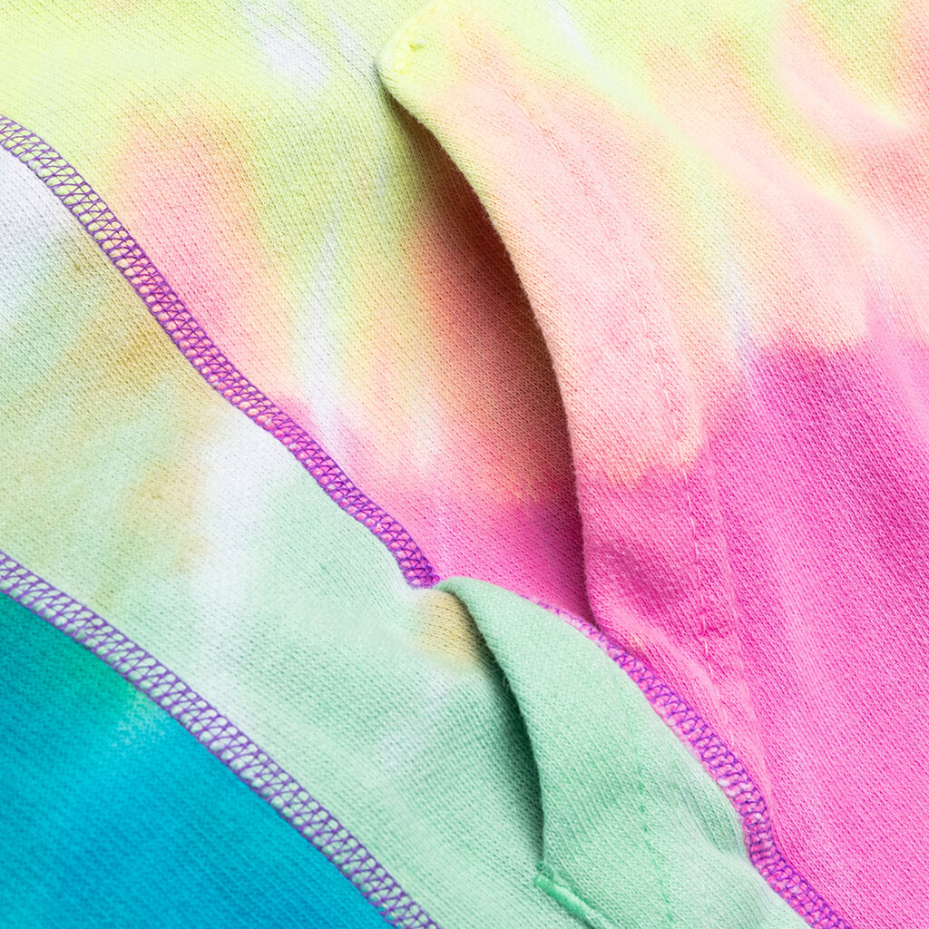 Tie Dye 5 Cuts Hoodie - Assorted