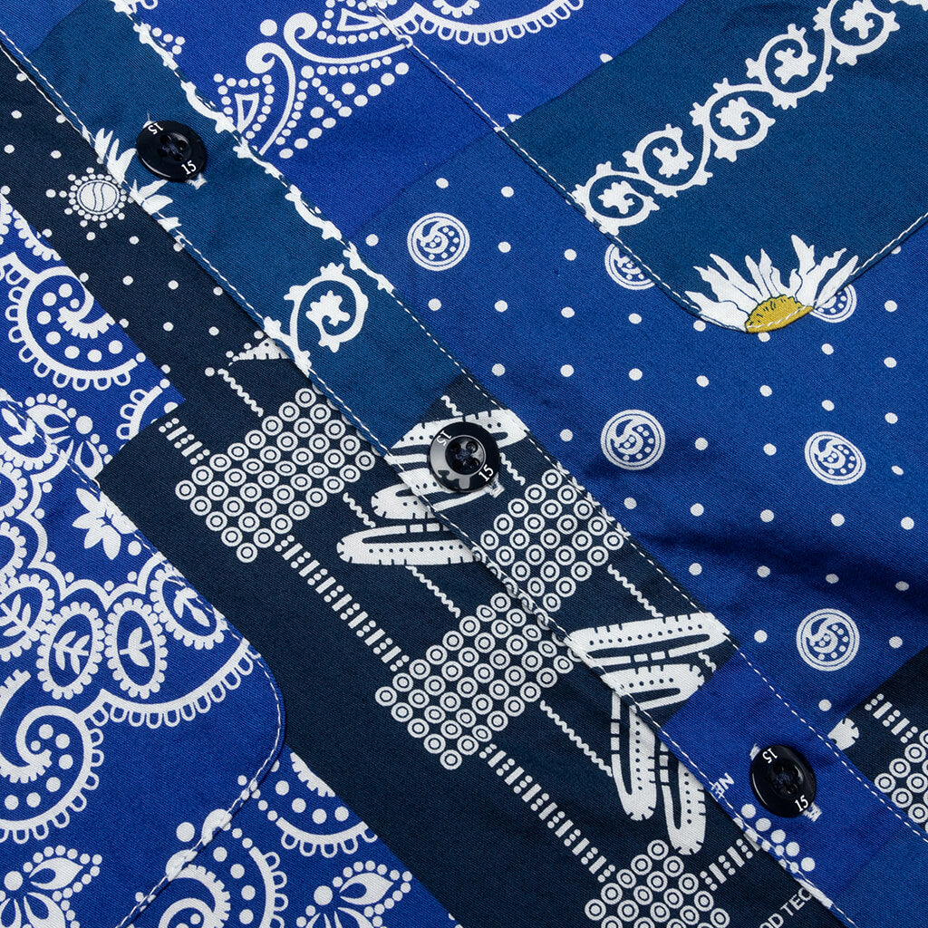 Bandana L/S C-Shirt - Navy
