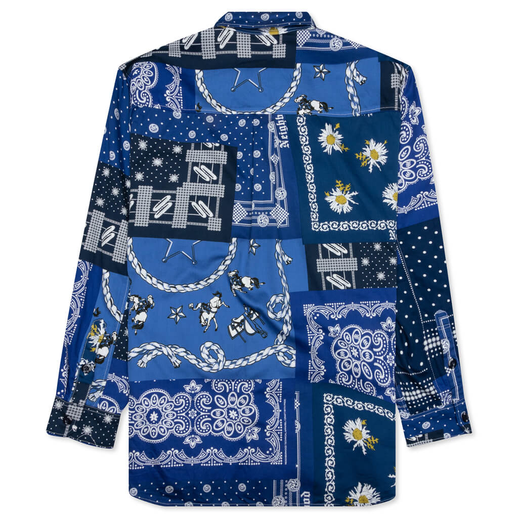 Bandana L/S C-Shirt - Navy