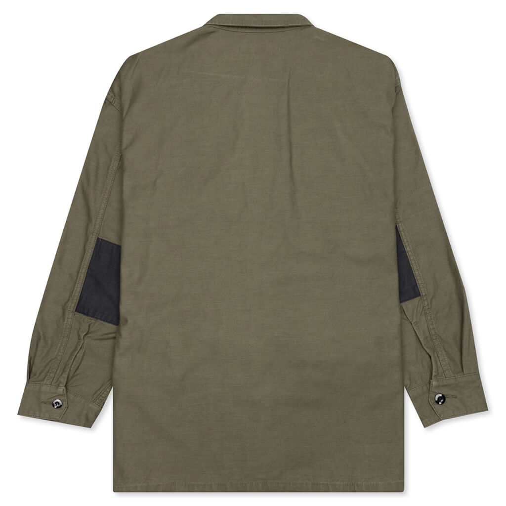 Combat L/S C-Shirt - Olive Drab
