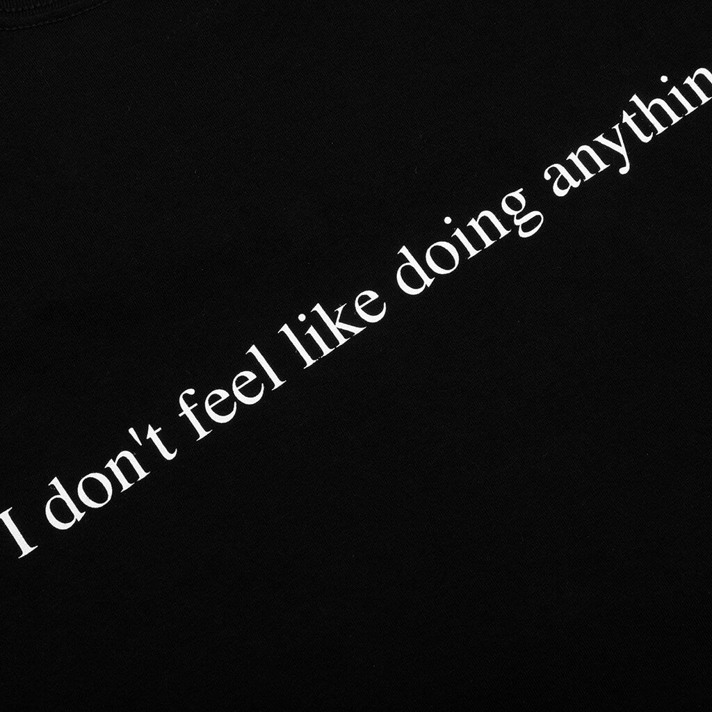 Home S/S C-Tee - Black