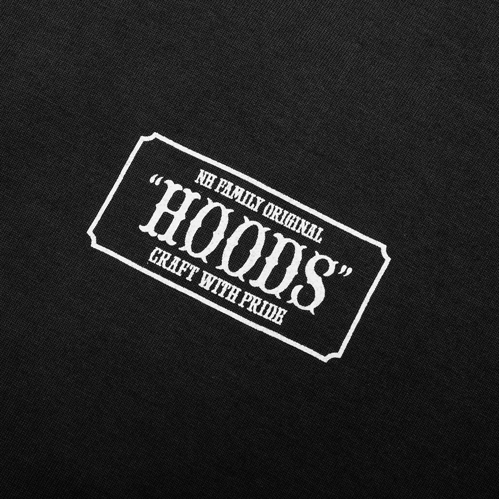 Hoods S/S C-Tee - Black