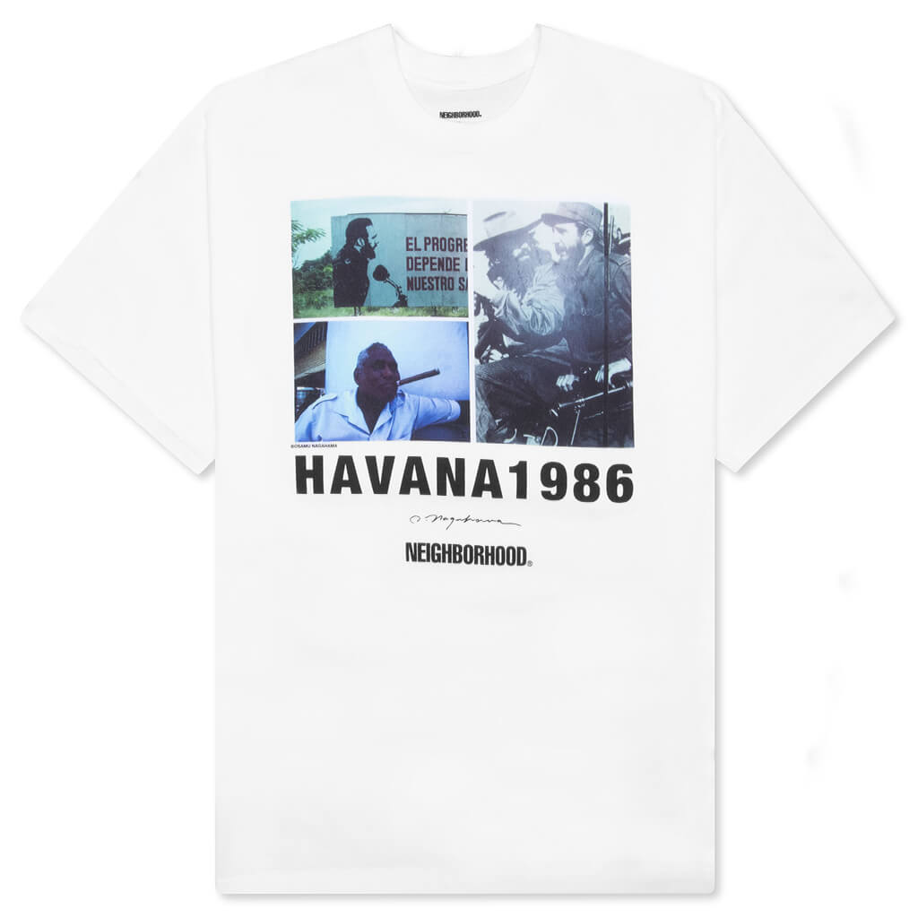 Neighborhood x Osamu Nagahama NHON-2 S/S C-Tee - White