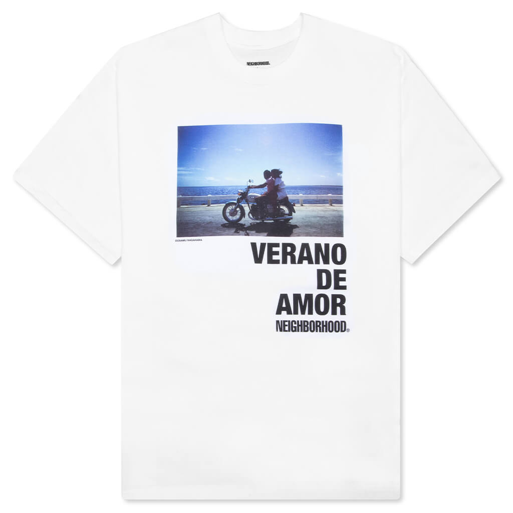 Neighborhood x Osamu Nagahama NHON-4 S/S C-Tee - White