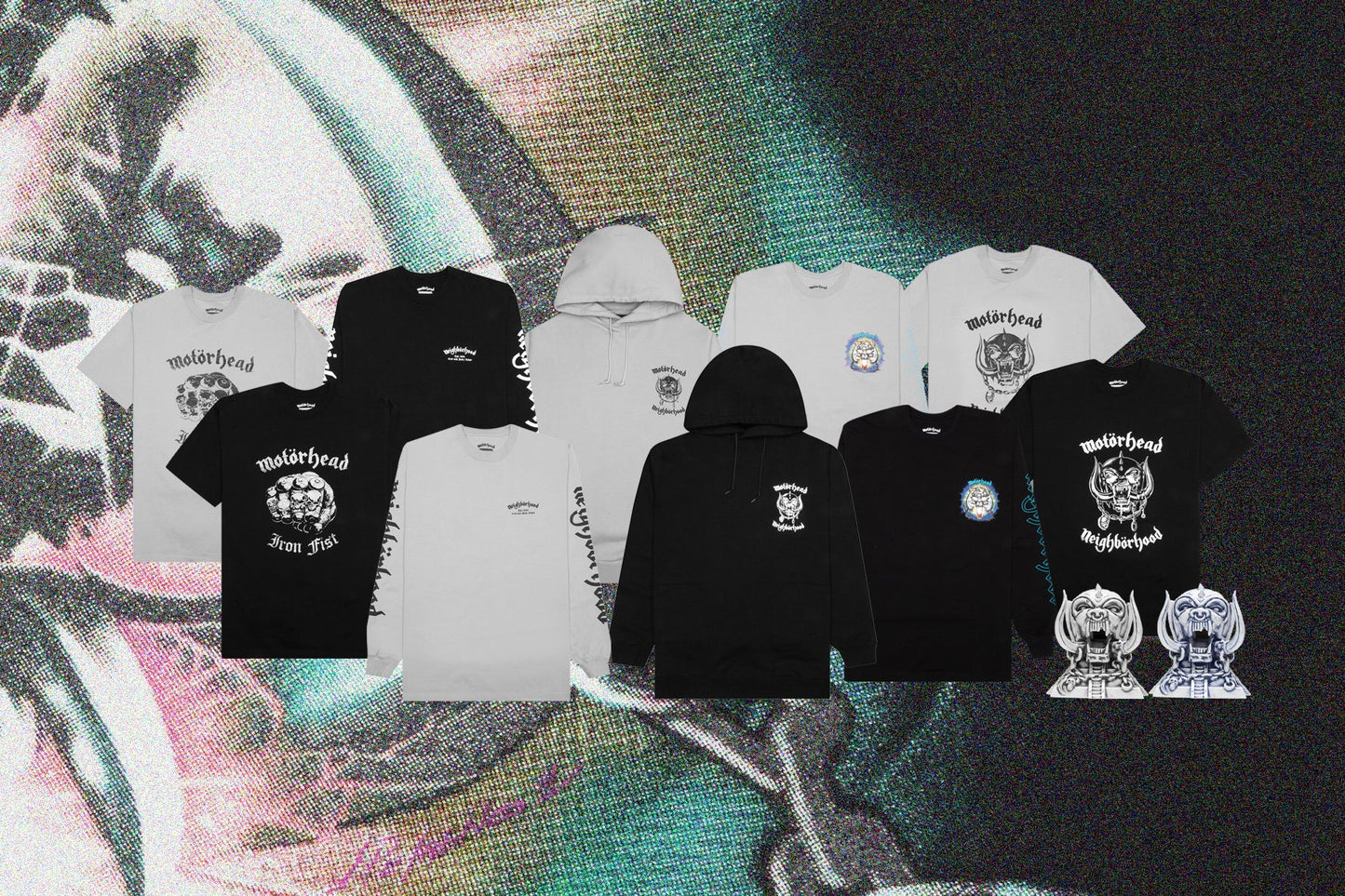 Neighborhood x Motor Head 2 L/S C-Tee - Black