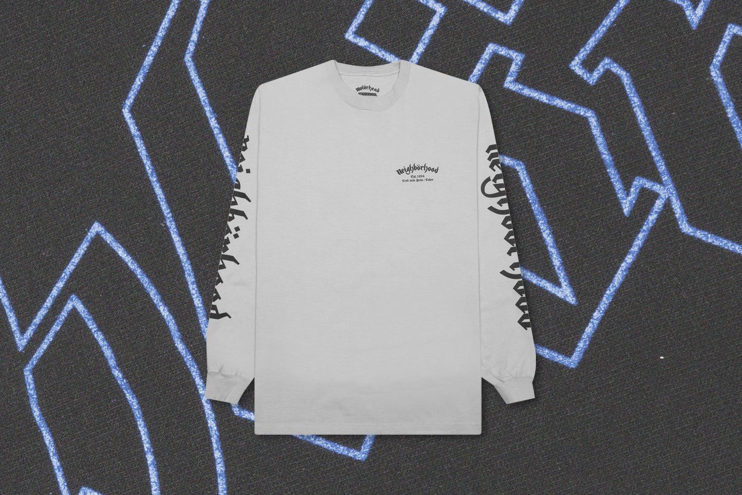 Neighborhood x Motor Head 2 L/S C-Tee - Grey