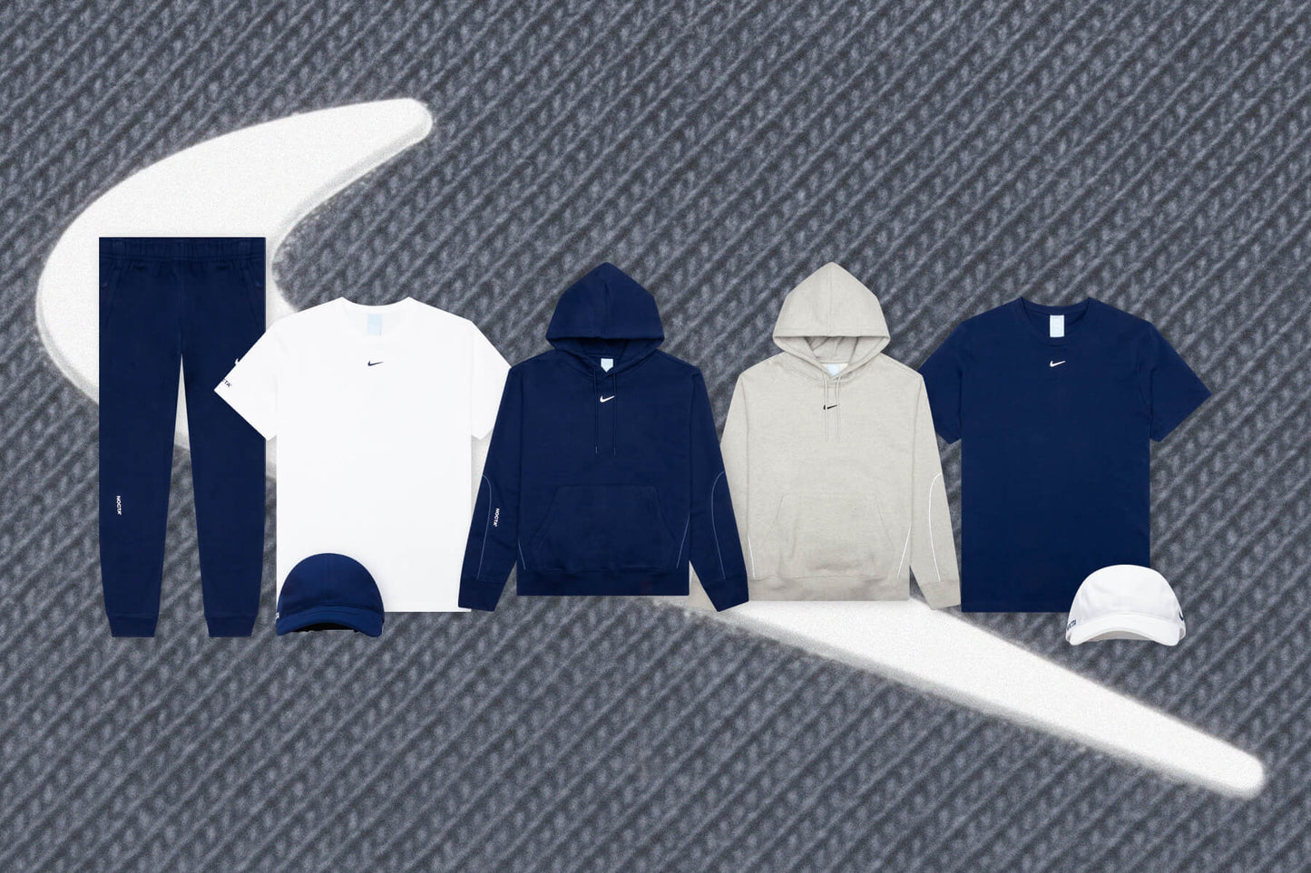 Nike x Nocta NRG AU Hoodie ESS - Grey Heather/Black