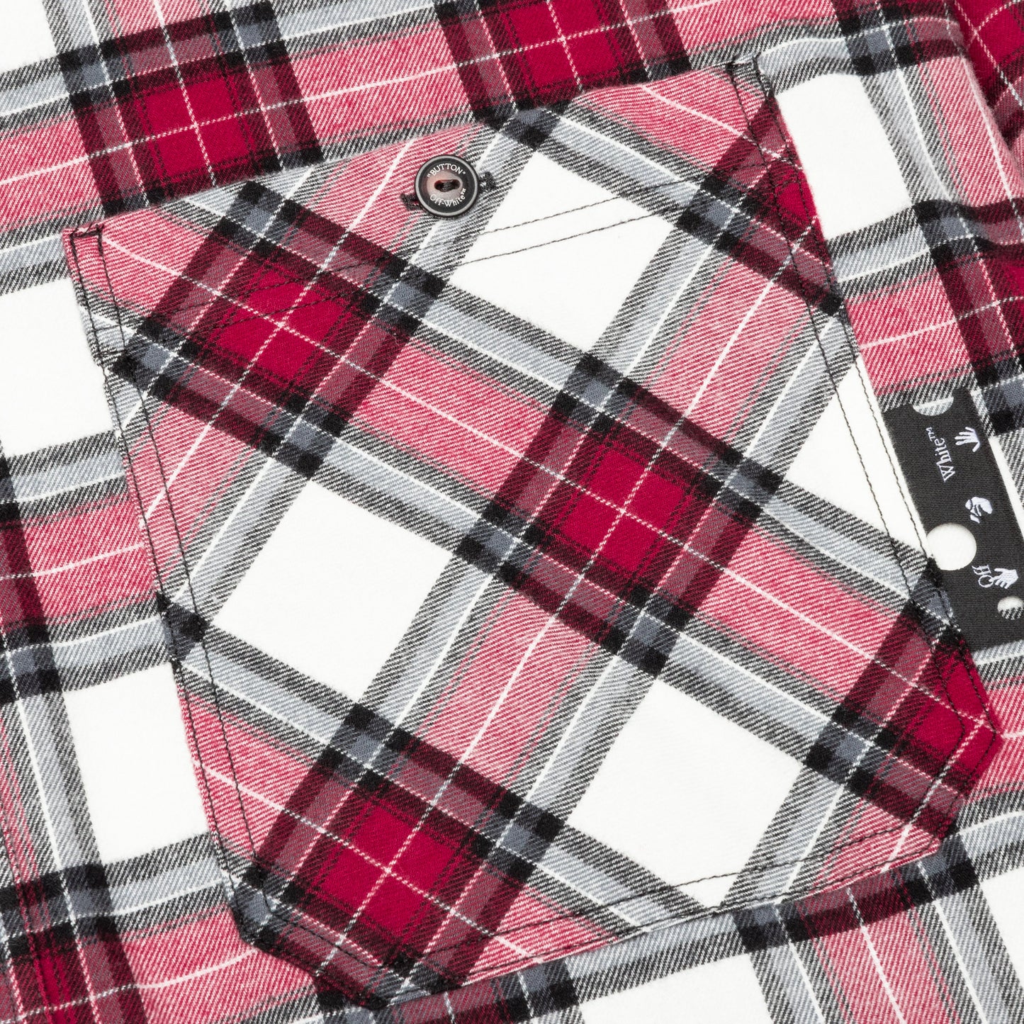 OW Allover Check Flannel Shirt - Red/No Color