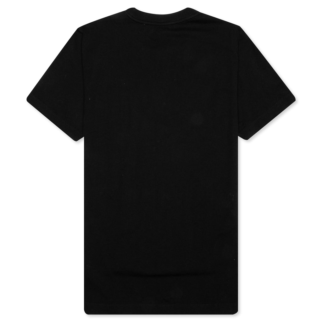 OW Logo S/S Slim Tee - Black/White