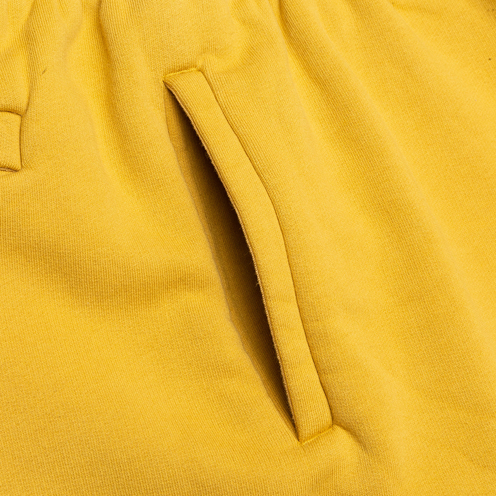 Pencil Arch Sweatshort - Ocher Yellow/Black