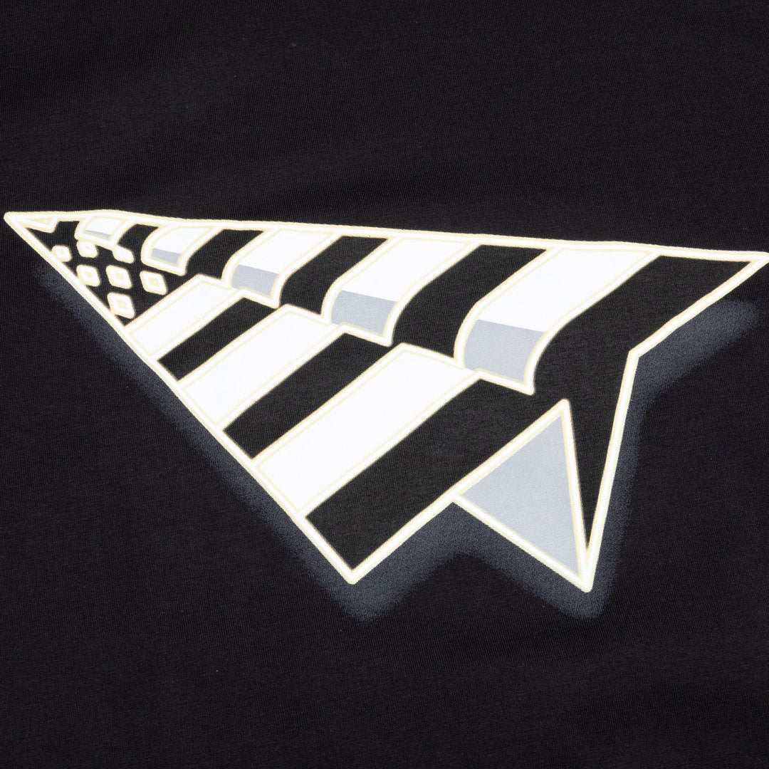 Flag Tee - Black/Gold