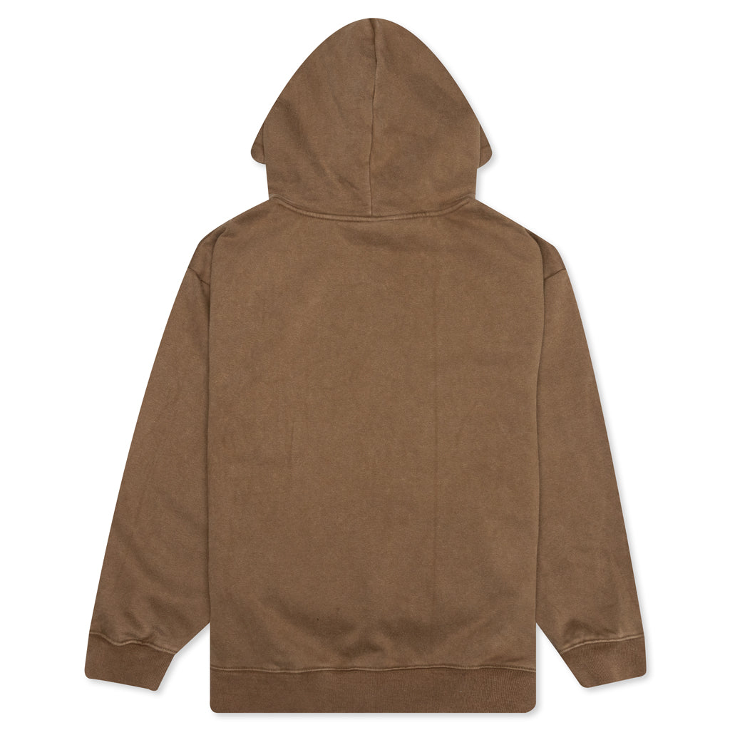 Burnout Dyed Hoodie - Olive