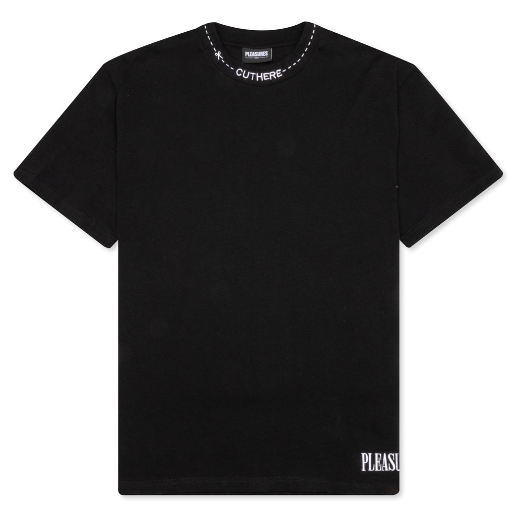 Cut Here Heavyweight Shirt - Black