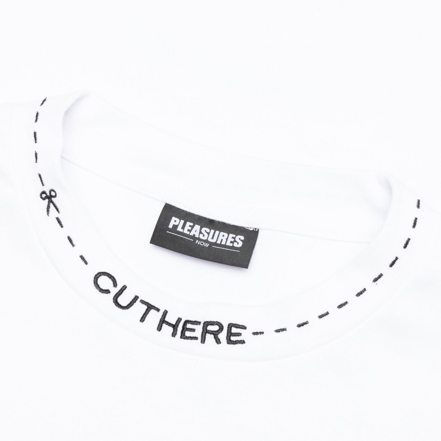 Cut Here Heavyweight Shirt - White