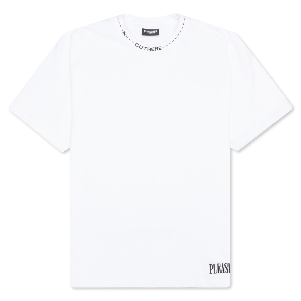 Cut Here Heavyweight Shirt - White