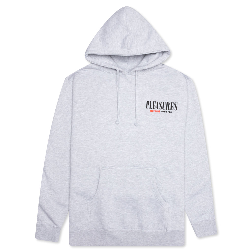 Deep Love Hoodie - Heather Grey