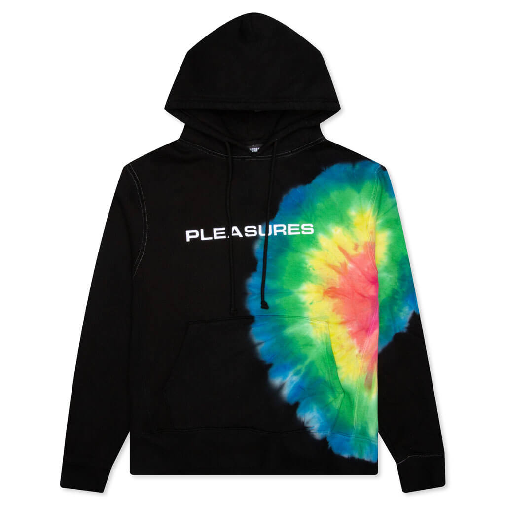 Eclipse Embroidered Hoodie - Black